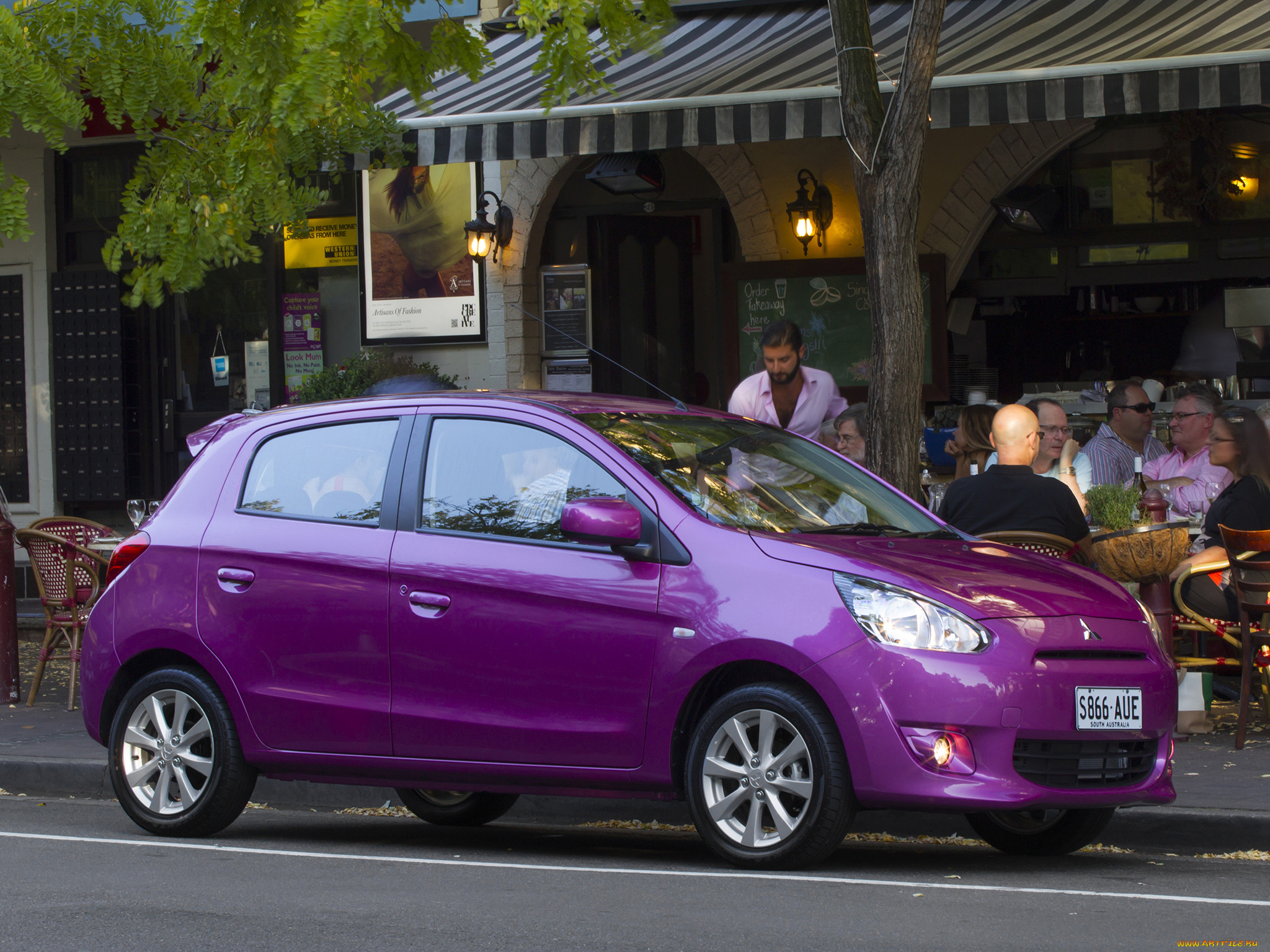 , mitsubishi, mirage, au-spec, 2013